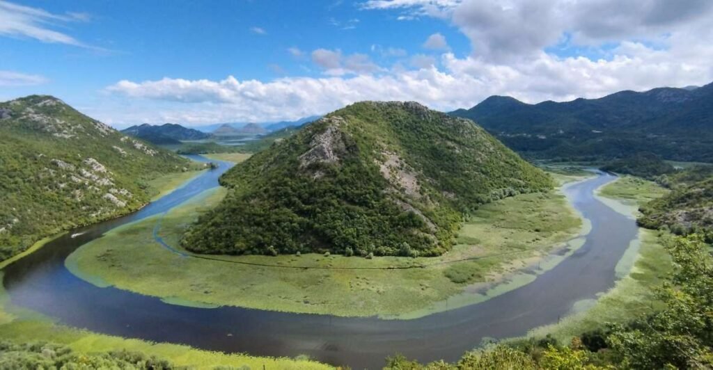 driving around skadar lake